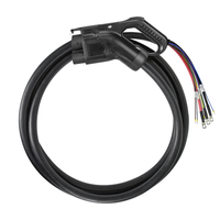 CCS1 DC EV Conectores de carga 80A 1000V SAE j1772 Ev Cable de carga