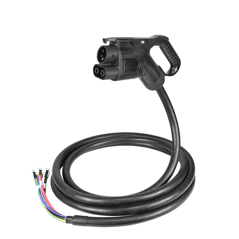 CCS1 DC EV Conectores de carga 80A 1000V SAE j1772 Ev Cable de carga