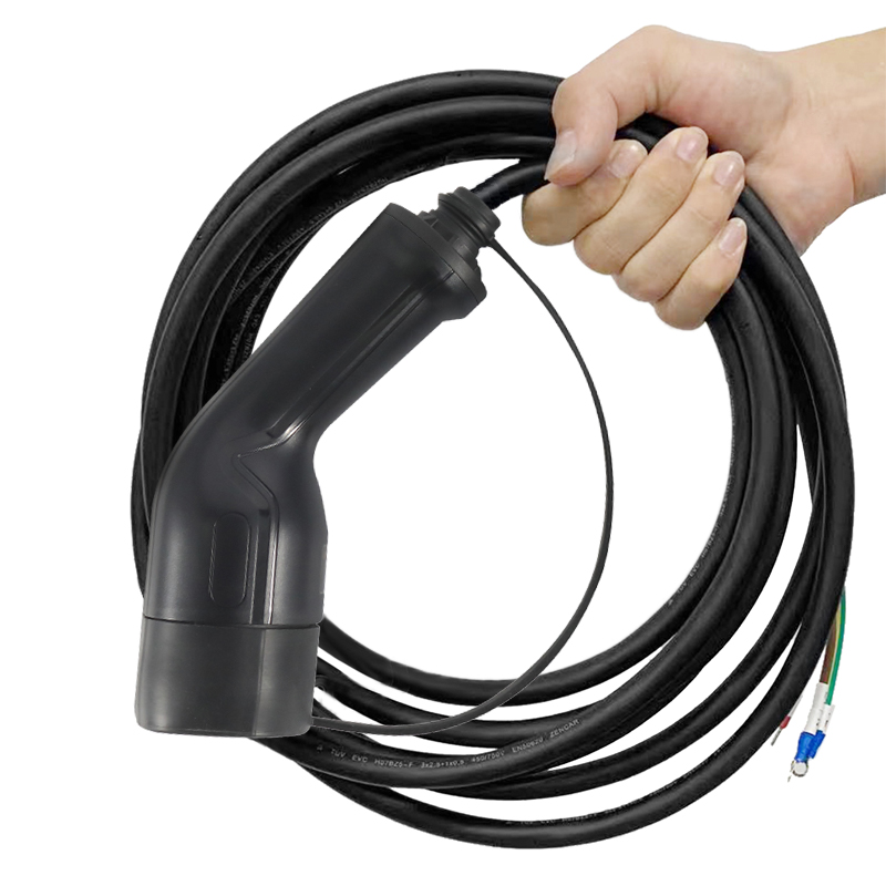  Tipo 2 IEC62196 AC EV Conectores de carga 32A 250V Ev cable de carga