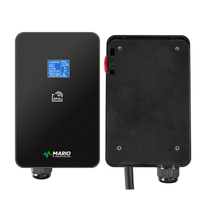 Nuevo diseño Wallbox Type2 ev cargador 32A Monofásico 7kw ev cargador 